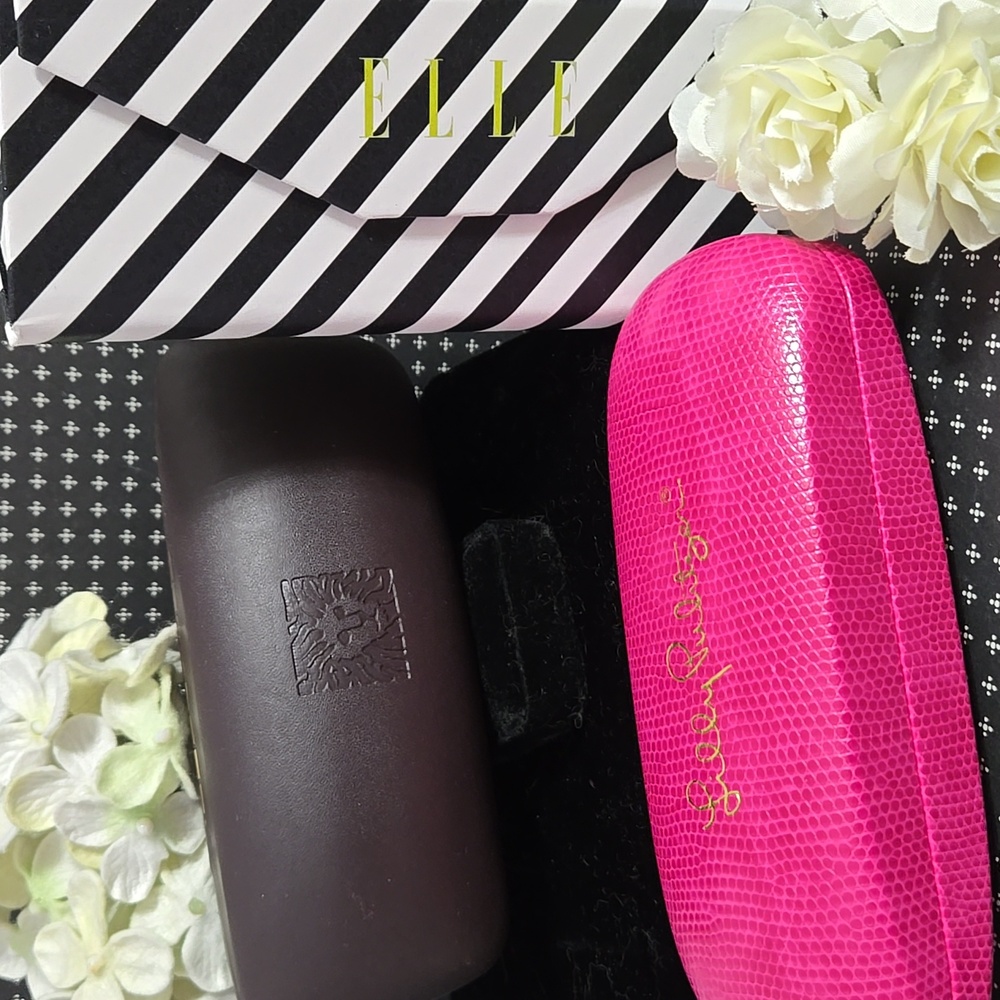 Set Of 3 Designer SunGlasses Eye Wear Cases